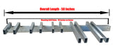 Combo Rack (Wall Mount) with 5 Locks Included