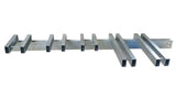 Wall Mount Locking Storage Racks (Rack Only)