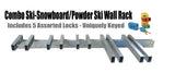 Combo Rack (Wall Mount) with 5 Locks Included