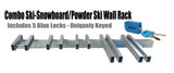 Combo Rack (Wall Mount) with 5 Locks Included