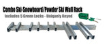Combo Rack (Wall Mount) with 5 Locks Included