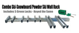 Combo Rack (Wall Mount) with 5 Locks Included