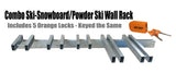 Combo Rack (Wall Mount) with 5 Locks Included