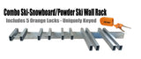 Combo Rack (Wall Mount) with 5 Locks Included