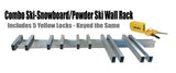 Combo Rack (Wall Mount) with 5 Locks Included