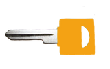 Key Blank - Orange Single Groove