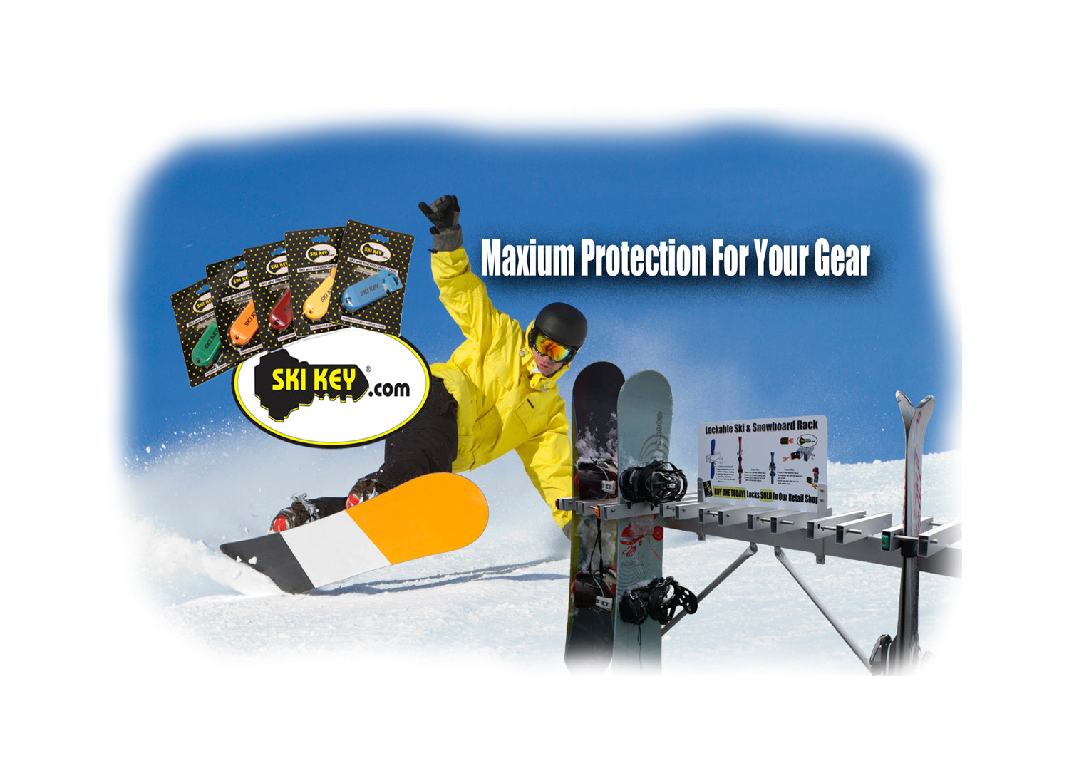 Ski and Snowboard Locks by Ski Key – Ski Key USA