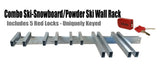 Combo Rack (Wall Mount) with 5 Locks Included