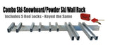Combo Rack (Wall Mount) with 5 Locks Included
