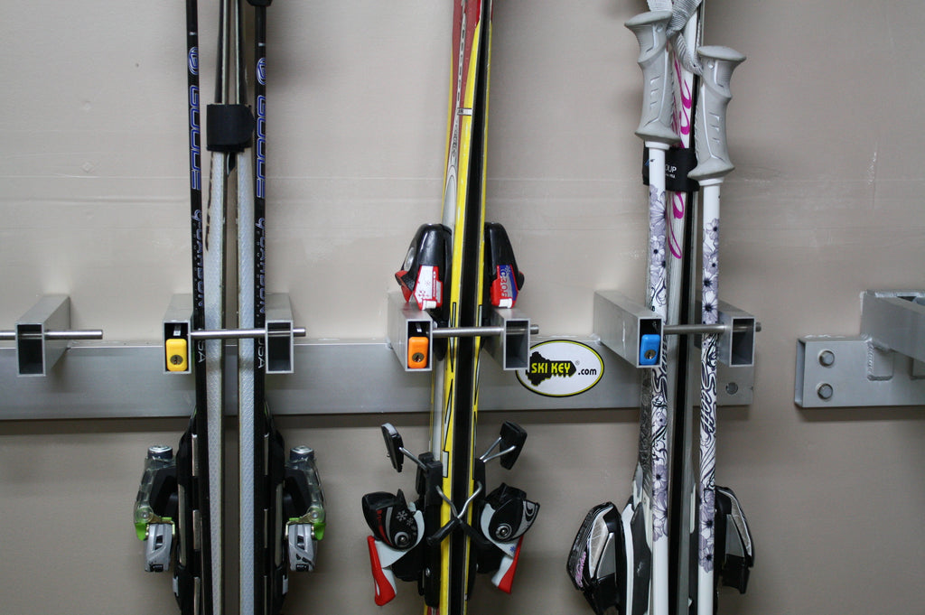 Wall Mount Locking Storage Racks (Rack Only) Ski Key USA